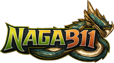 Logo naga911 berwarna segar